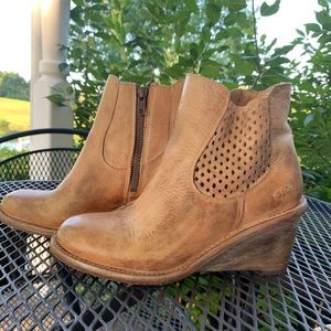 Bed Stu leather boutique ankle booties